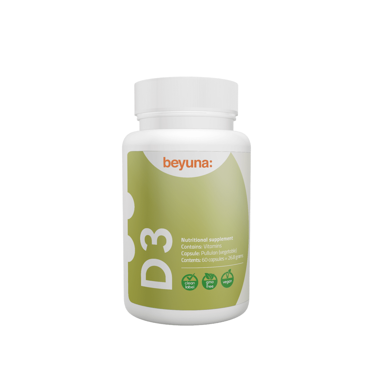 D3 - 60 plantaardige capsules