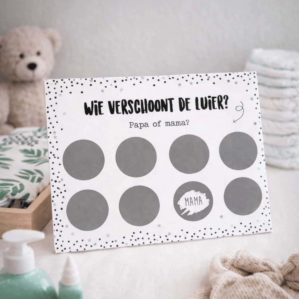 Kraskaart luier verschonen XL - Afbeelding 2