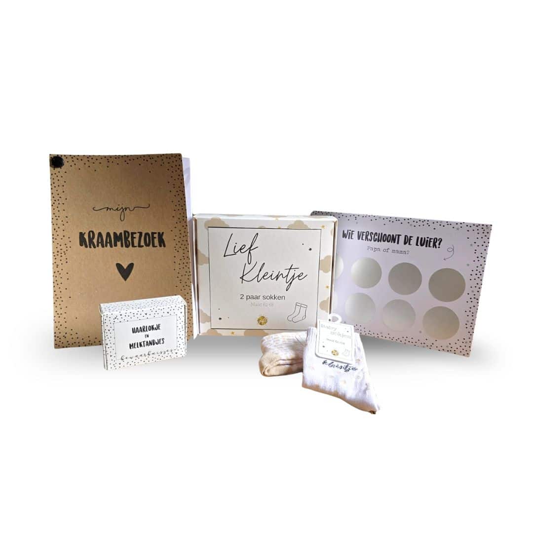 Baby Cadeaupakket - origineel en compleet kraamcadeau