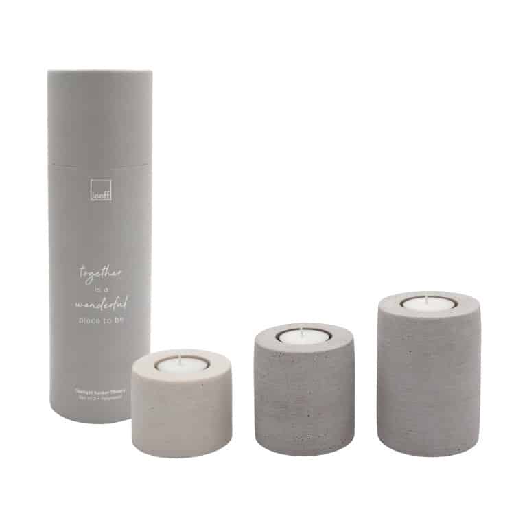Leeff Tealight holder Thierry set of 3